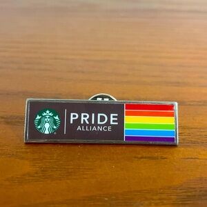 Rare Starbucks Pride Alliance Pin